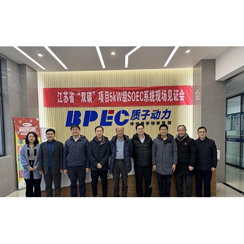 質子動力5kW級SOEC系統順利見證驗收，即將交付